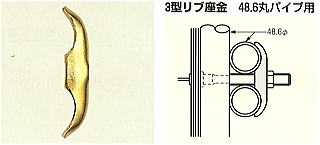 3型リブ座金