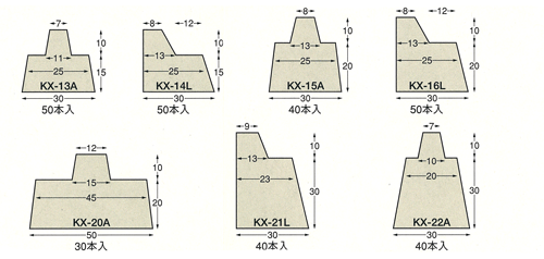 乾産業 発泡目地棒 KT-26 L/A：20×20×15 片・両指定商品 入数：50個入