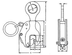 イーグルクランプ・鋼板縦吊用クランプの通販 （株）清水金物店