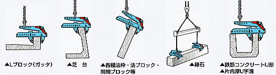 イーグルクランプEST型　使用例