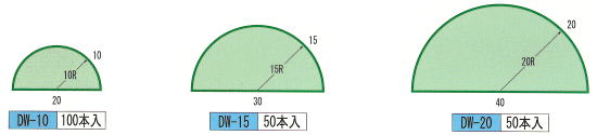発泡半円目地棒