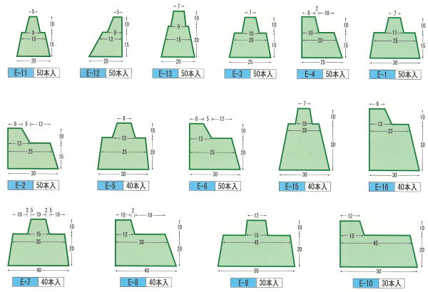 発泡二段目地棒