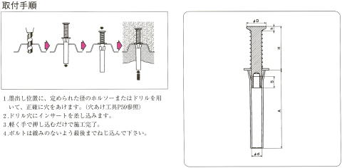 三門インサート　スプリングハンガーＳＨＺ図